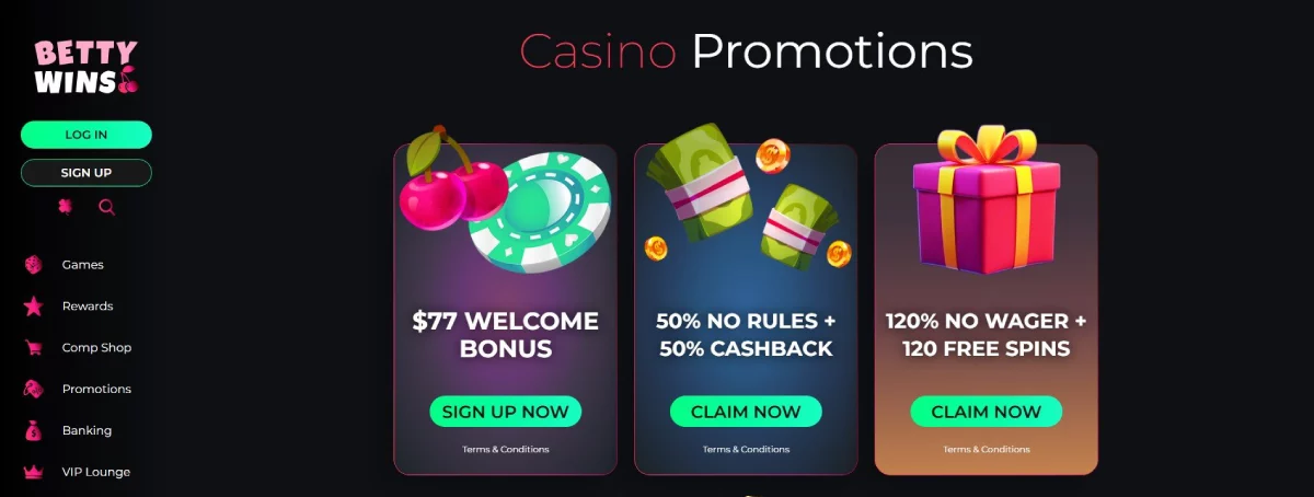 BettyWins-Casino-Promotions